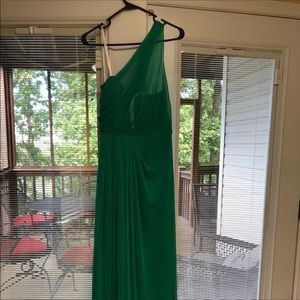 David’s Bridal size 4 Green Formal Dress